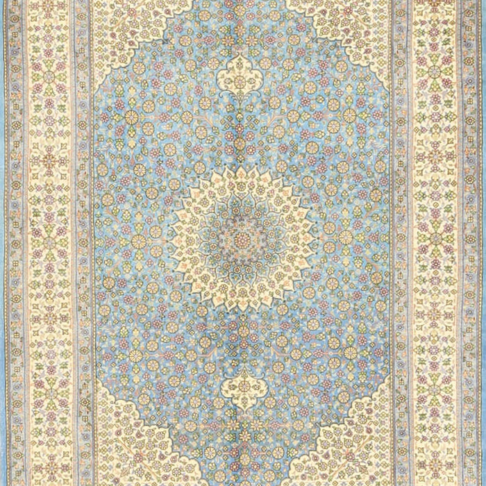 Traditional Camel Brown Medallion Rug, tr3164
