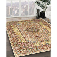 Traditional Light Brown Persian Rug, tr3165