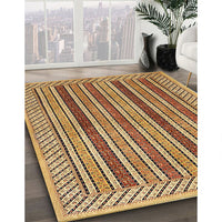 Traditional Saddle Brown Persian Rug, tr3166