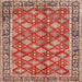 Square Traditional Red Persian Rug, tr3167