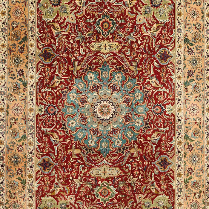 Machine Washable Traditional Mahogany Brown Rug, wshtr3170