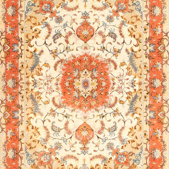Traditional Orange Persian Rug, tr3174