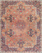 Machine Washable Traditional Tan Brown Rug, wshtr3179