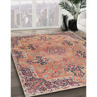 Traditional Tan Brown Persian Rug, tr3179