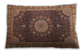 Traditional Classic Rectangular Brown Sand Brown Lumbar Throw Pillow, 13 inch by 19 inch, lbtr3180