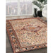 Machine Washable Traditional Brown Rug in a Family Room, wshtr3186