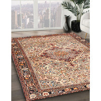 Traditional Brown Persian Rug, tr3186