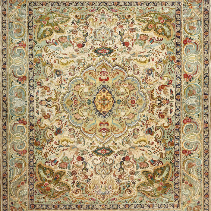 Machine Washable Traditional Light Brown Rug, wshtr3188