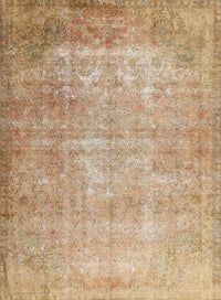 Machine Washable Traditional Bronze Brown Rug, wshtr3189