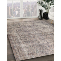 Traditional Tan Brown Persian Rug, tr3194