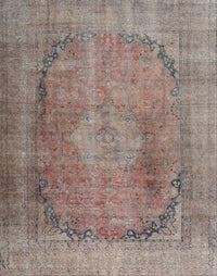 Machine Washable Traditional Rosy Brown Pink Rug, wshtr3196