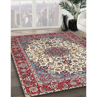 Traditional Tan Brown Persian Rug, tr3197