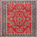 Square Traditional Camel Brown Persian Rug, tr3202