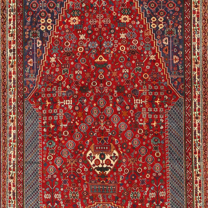 Machine Washable Traditional Dark Almond Brown Rug, wshtr3204