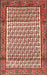 Machine Washable Traditional Tomato Red Rug, wshtr320