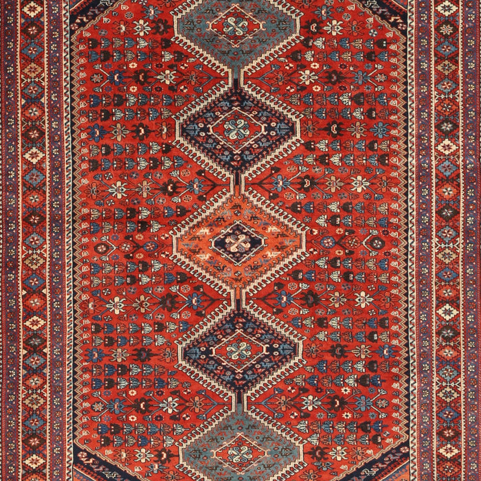 Machine Washable Traditional Dark Gold Brown Rug, wshtr3210