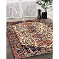 Traditional Red Brown Persian Rug, tr3211