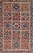 Traditional Saffron Red Persian Rug, tr3212