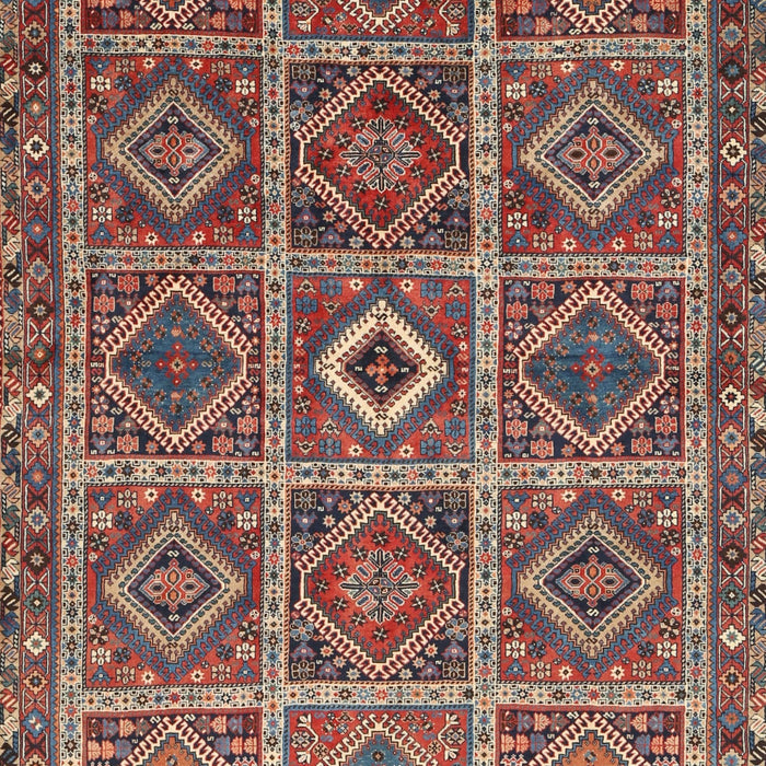 Traditional Saffron Red Persian Rug, tr3212
