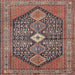 Square Traditional Camel Brown Persian Rug, tr3213