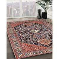 Traditional Camel Brown Persian Rug, tr3213