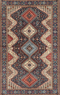 Machine Washable Traditional Camel Brown Rug, wshtr3214