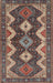 Machine Washable Traditional Camel Brown Rug, wshtr3214