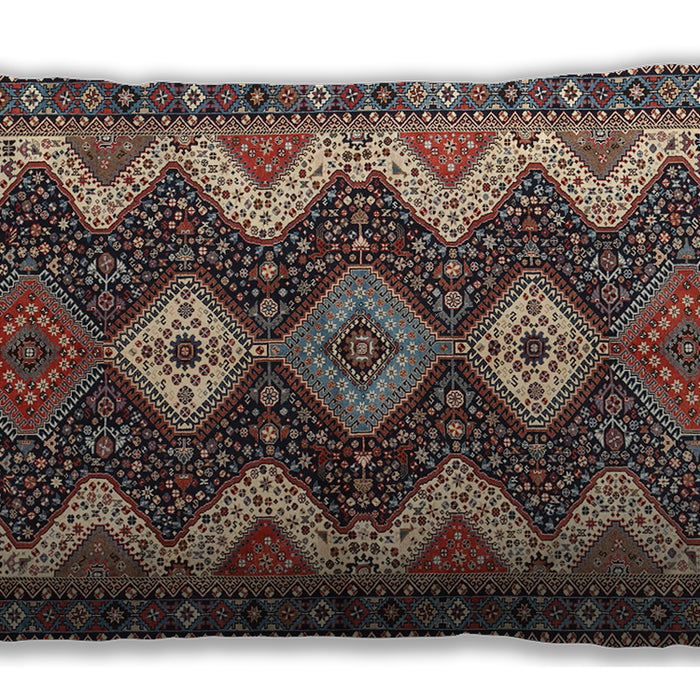 Traditional Classic Rectangular Camel Brown Lumbar Throw Pillow, 13 inch by 19 inch, lbtr3214