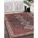 Traditional Pink Persian Rug in Family Room, tr3215