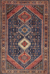 Machine Washable Traditional Dark Almond Brown Rug, wshtr3216