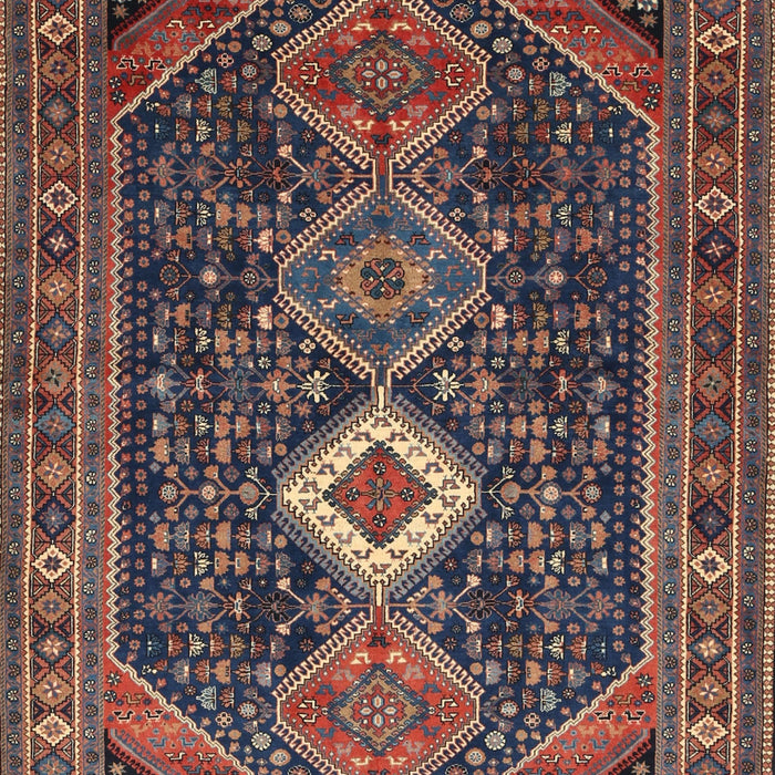 Machine Washable Traditional Dark Almond Brown Rug, wshtr3216
