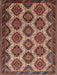 Traditional Saffron Red Persian Rug, tr3219