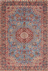 Machine Washable Traditional Brown Red Rug, wshtr3221