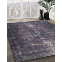 Traditional Plum Purple Persian Rug, tr3222