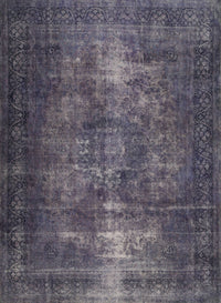 Machine Washable Traditional Plum Purple Rug, wshtr3222