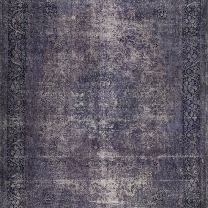 Traditional Plum Purple Persian Rug, tr3222