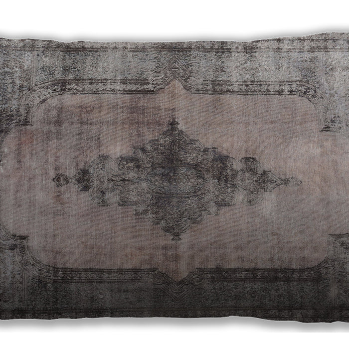Traditional Classic Rectangular Rosy Brown Pink Lumbar Throw Pillow, 13 inch by 19 inch, lbtr3225