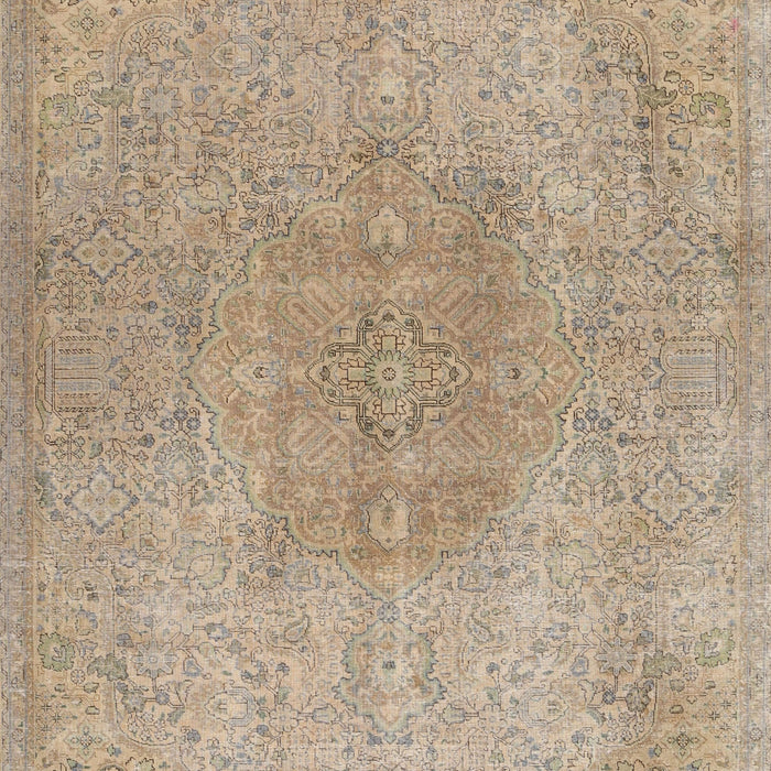 Traditional Dark Almond Brown Persian Rug, tr3226