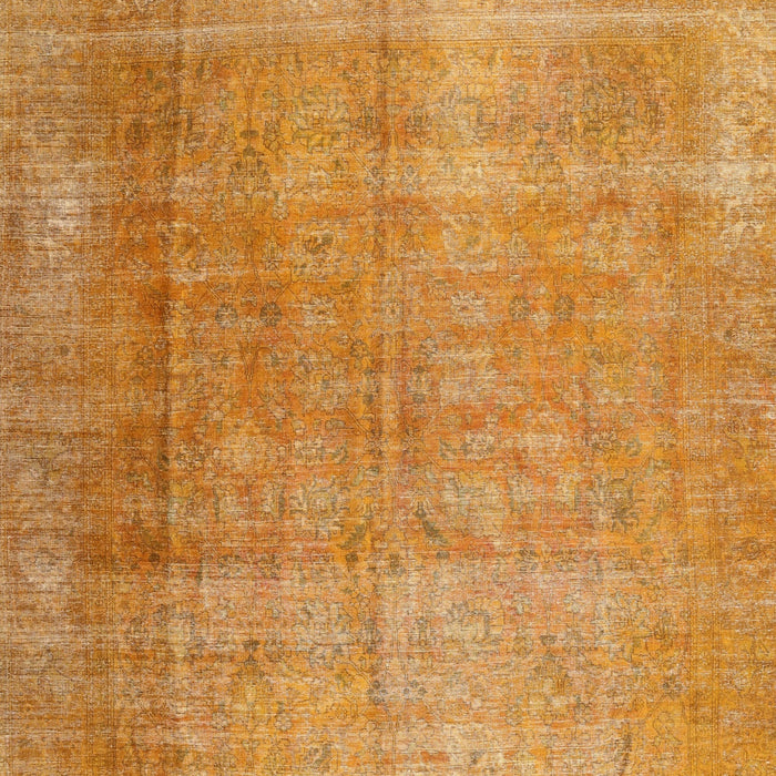 Traditional Dark Orange Persian Rug, tr3227