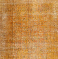 Machine Washable Traditional Dark Orange Rug, wshtr3227