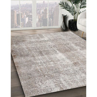 Traditional Pale Silver Gray Persian Rug, tr3228