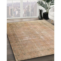 Traditional Orange Brown Persian Rug, tr3231