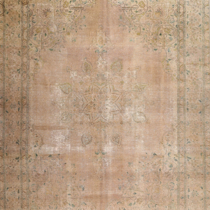 Traditional Orange Brown Persian Rug, tr3231