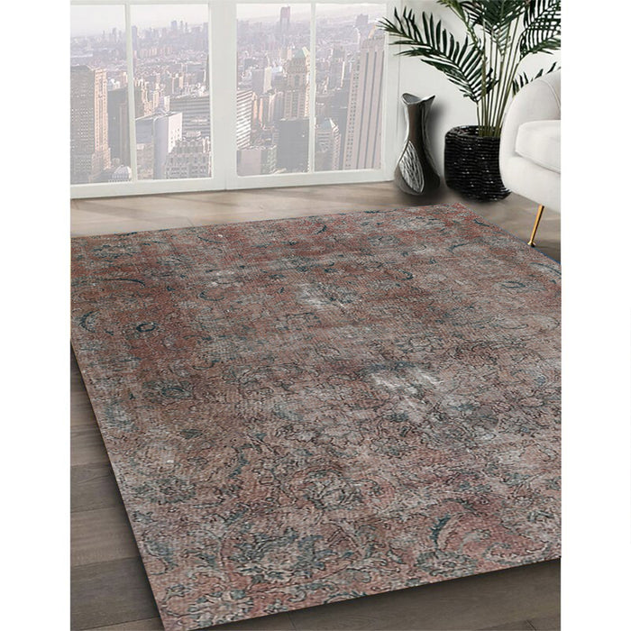 Machine Washable Traditional Rosy-Finch Purple Rug in a Family Room, wshtr3234