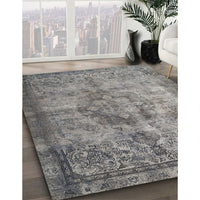 Traditional Dark Gray Persian Rug, tr3236