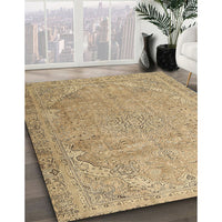 Traditional Copper Brown Persian Rug, tr3239