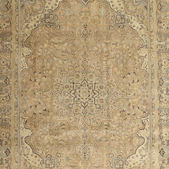 Machine Washable Traditional Copper Brown Rug, wshtr3239