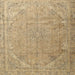 Square Traditional Copper Brown Persian Rug, tr3239