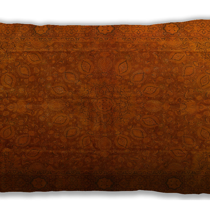 Traditional Classic Rectangular Red Lumbar Throw Pillow, 13 inch by 19 inch, lbtr3241