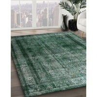 Traditional Green Persian Rug, tr3243